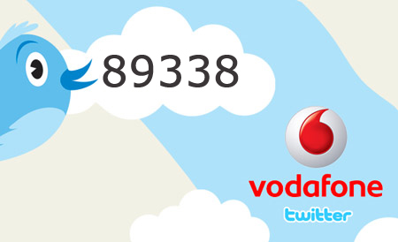 Utilizatorii Vodafone Romania pot primi notificari gratuite de pe Twitter prin SMS
