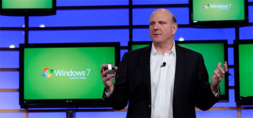 Windows 8, urmatorul produs important Microsoft, conform lui Steve Ballmer