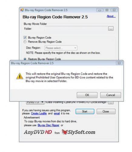 Blu-ray Region Code Remover 2.5