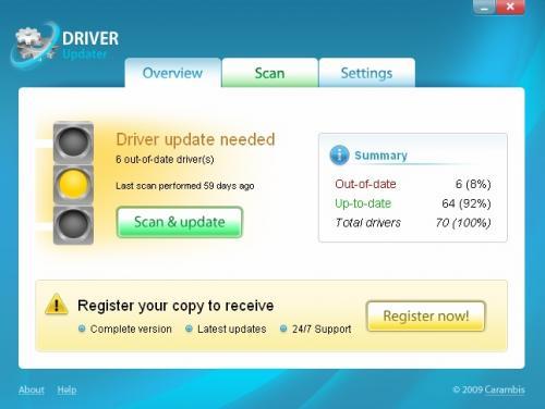Carambis Driver Updater 1.2.2.2237