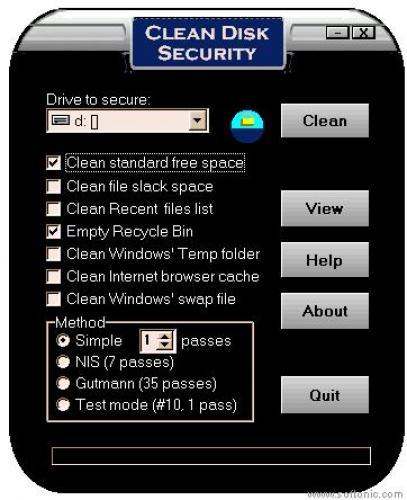 Clean Disk Security 7.56