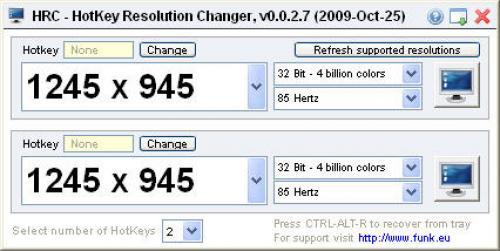 Hotkey Resolution Changer (HRC) 0.0.2.7