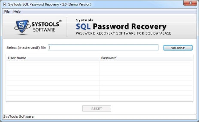 SQL Password Recovery Free Tool