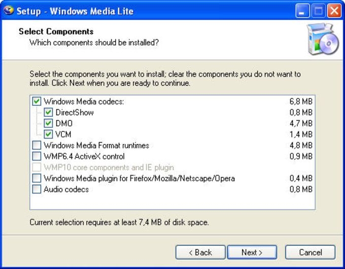 Windows Media Lite