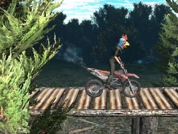 Bike Trial Xtreme Forest - Jocuri  Actiune