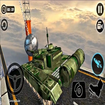 Impossible US Army Tank Driving Game - Jocuri  Intreceri, 3D