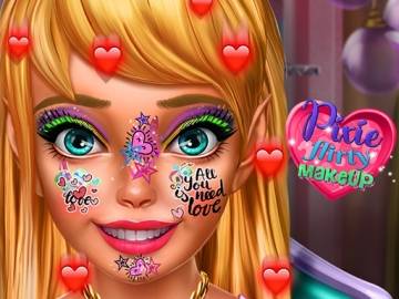 Pixie Flirty Makeup - Jocuri  Fete