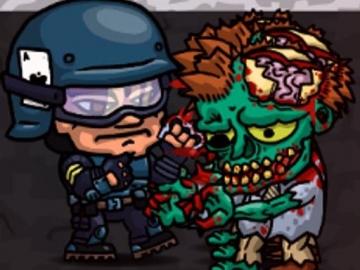 Swat vs Zombies 2 - Jocuri  Actiune