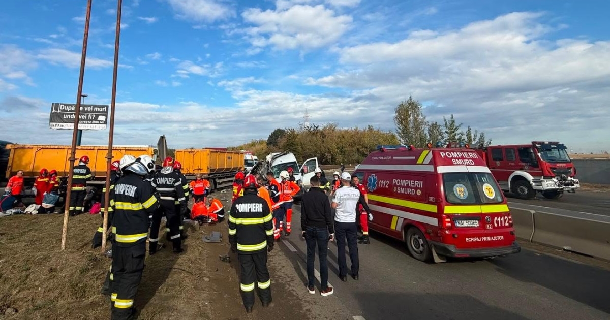 Șoferul microbuzului implicat în accidentul mortal de la Buftea, sub control judiciar. Bărbatul ar fi folosit telefonul la volan | Digi24