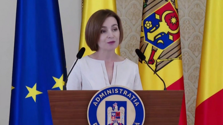 Maia Sandu: "Dacă Rusia va încerca să atace Republica Moldova, evident că vom cere ajutor". Klaus Iohannis: "Nu vă abandonăm" | Digi24