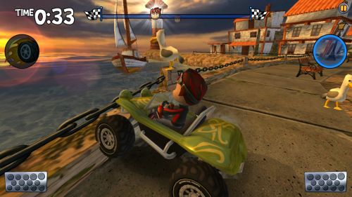 Beach Buggy Racing review (Huawei Ascend P7): un nou joc benchmark, cu grafica aratoasa, control incomod (Video)
