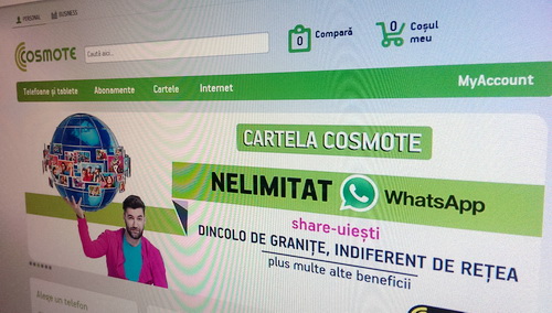 Cosmote România anunta relansarea site-ului sau, cu noi functii si un nou design