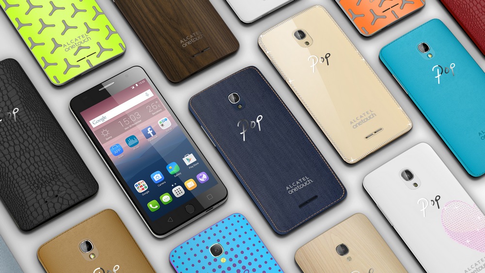 IFA 2015: Alcatel lanseaza telefoanele OneTouch Pop Up si Pop Star, modele entry level foarte colorate