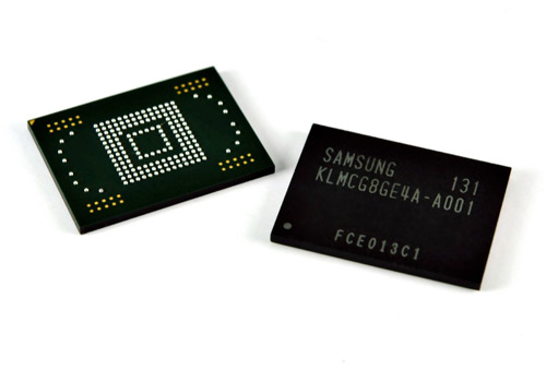 Memorie de 64GB (NAND) de la Samsung pentru terminale mobile viitoare