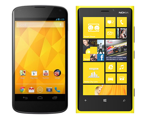 Nokia Lumia 920 si Nexus 4 de azi la Vodafone! Iata prețurile!