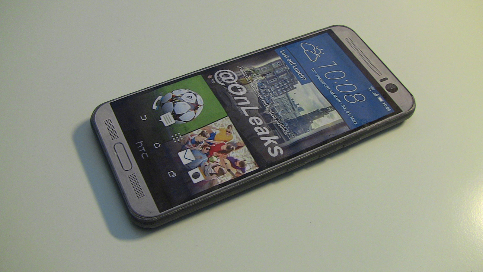 O macheta a lui HTC One M9+ apare in cadrul unui clip hands-on