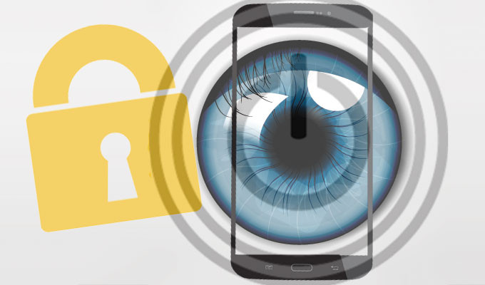 Samsung si LG lucreaza la sisteme de autentificare pe baza de iris pentru telefoanele mobile