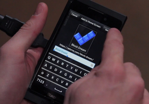 Un nou demo cu browserul HTML5 din BlackBerry 10 OS si un potential nume pentru primul smartphone! (Video)