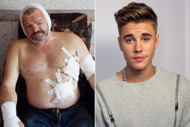 Un telefon cu sonerie o melodie a lui Justin Bieber salveaza un barbat de atacul unui urs