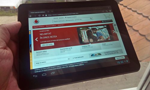Vodafone lanseaza programul “O tableta pentru fiecare roman” - oferind achizitionarea produselor selectate din gama cu plata in rate